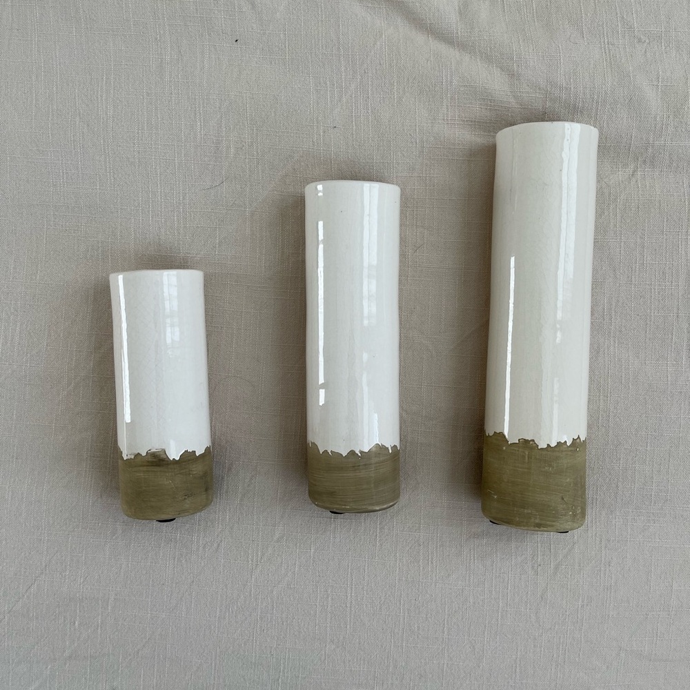 Magnolia Cylinder Vases